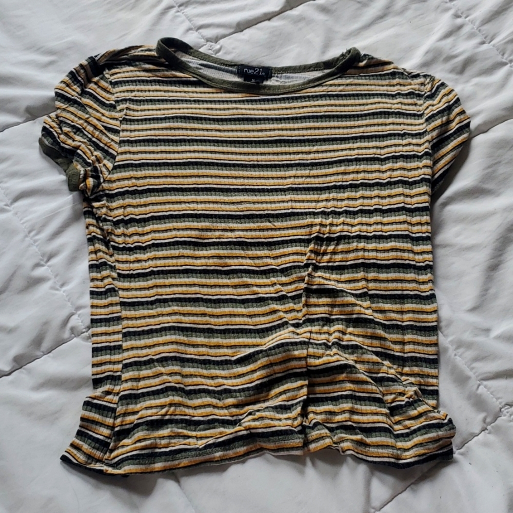 Rue 21 Striped Tee Shirt